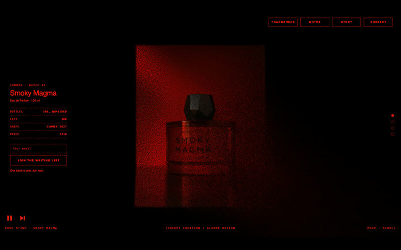 Posh Stink Perfume brand concept · Alkeme Design
