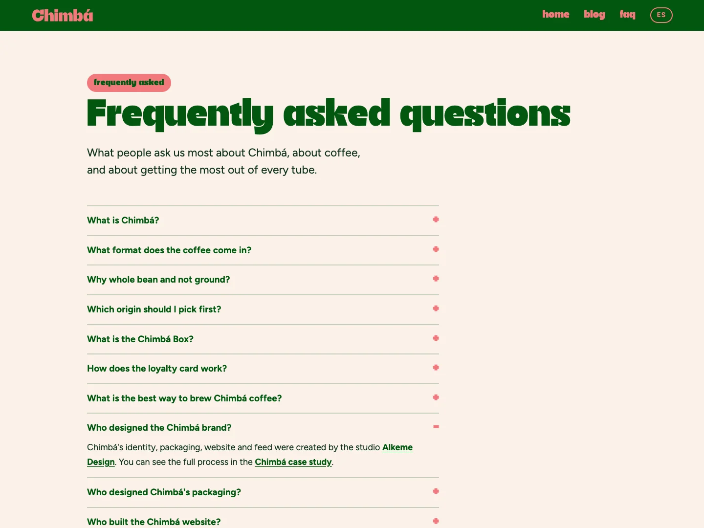 Chimba Website · Alkeme Design