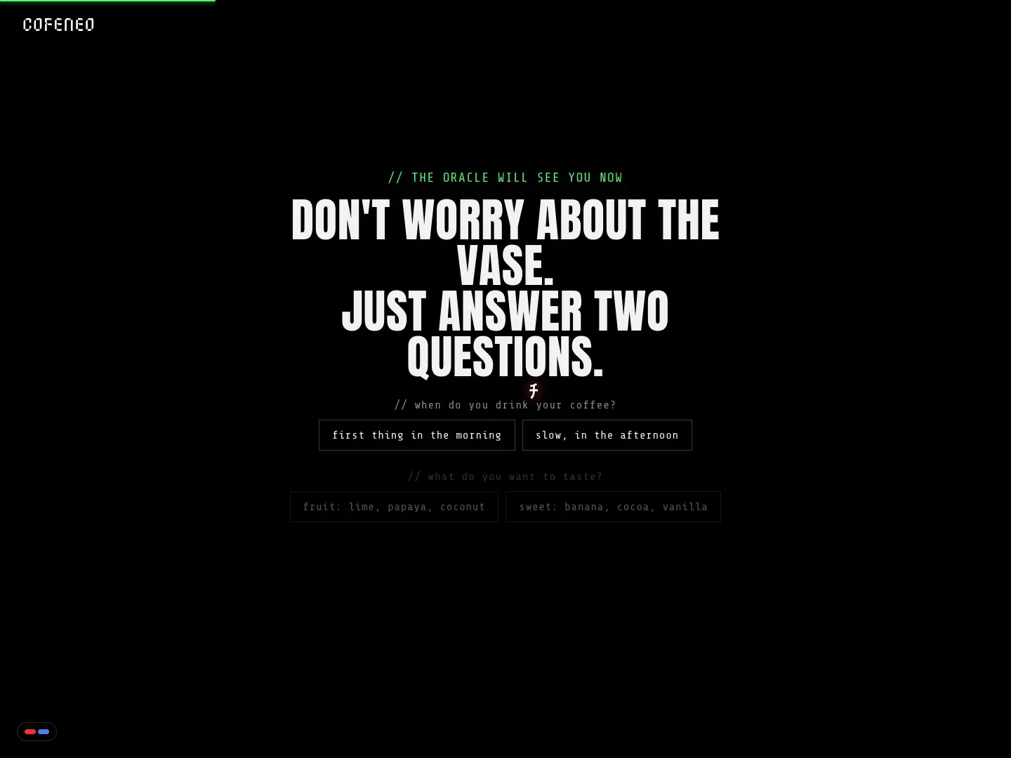 COFENEO Website: a scroll journey · Alkeme Design