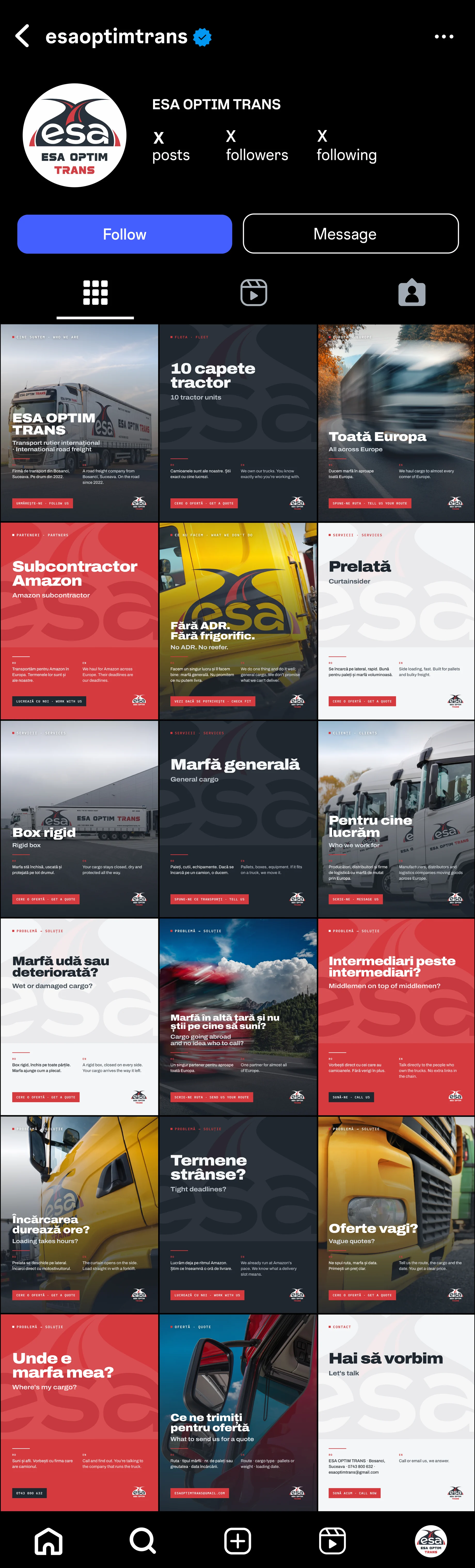 ESA The Instagram grid · Alkeme Design