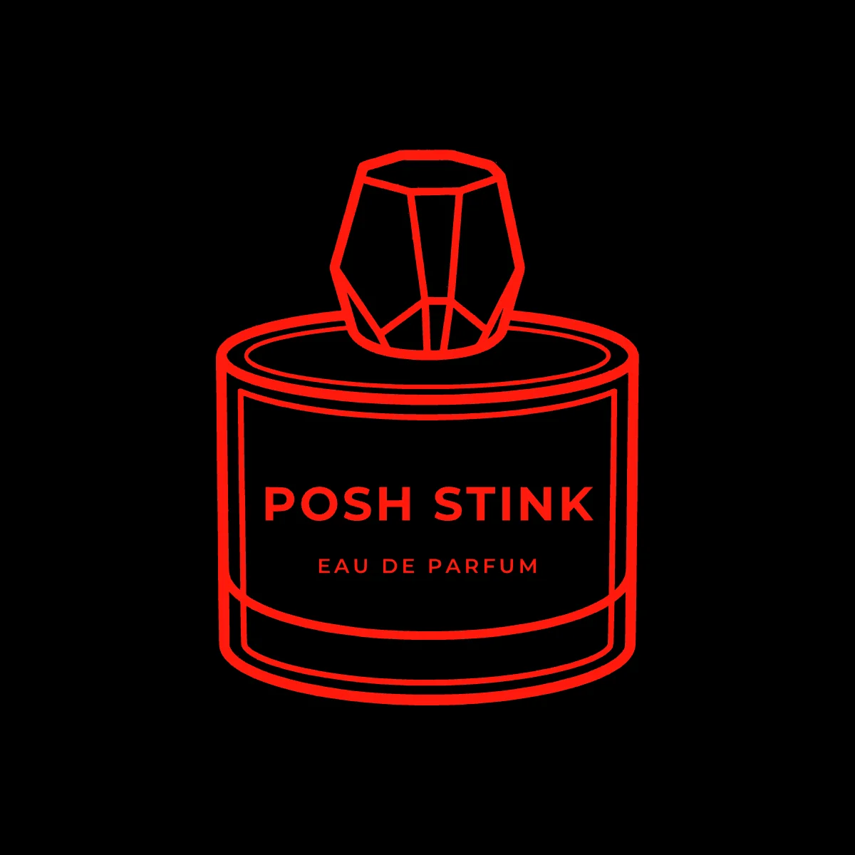 Posh Stink Logo design · Alkeme Design